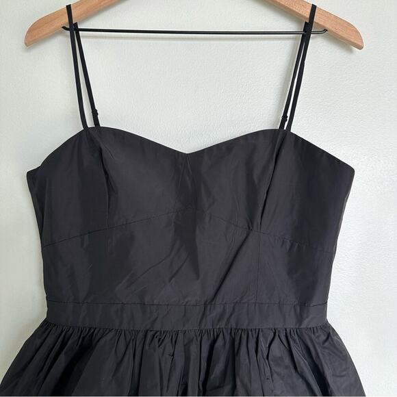 BCBGeneration Black Rustle Chiffon Party Dress - Picture 2 of 5